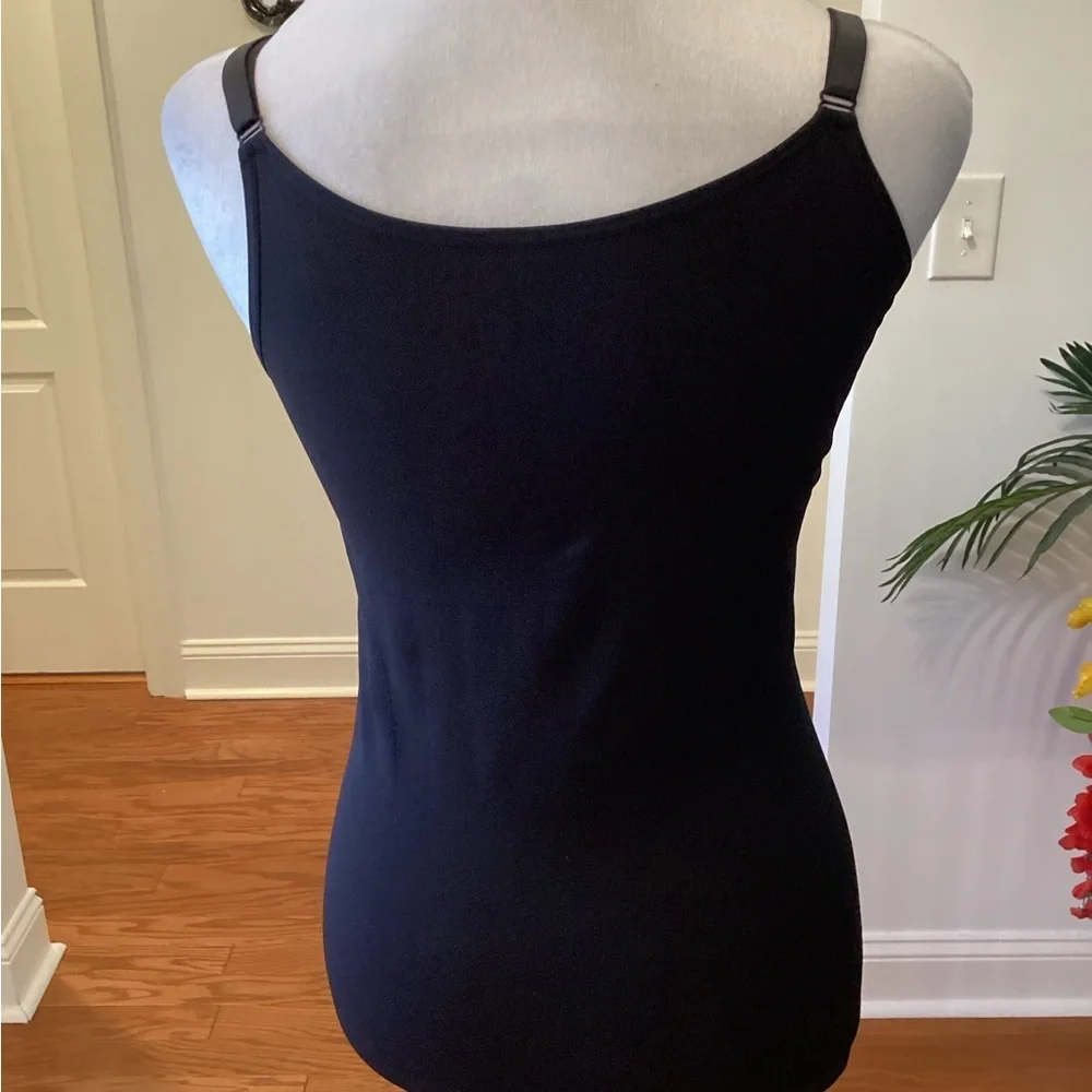 Black Tummy Control Camisole Top